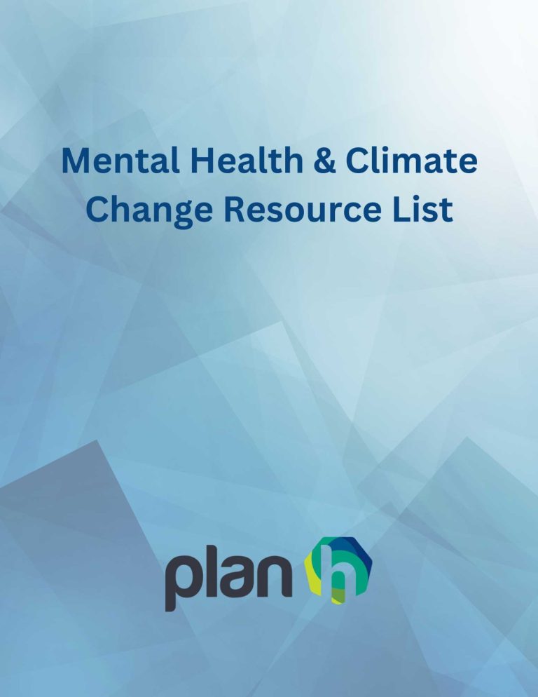 Mental Health & Climate Change Resource List
