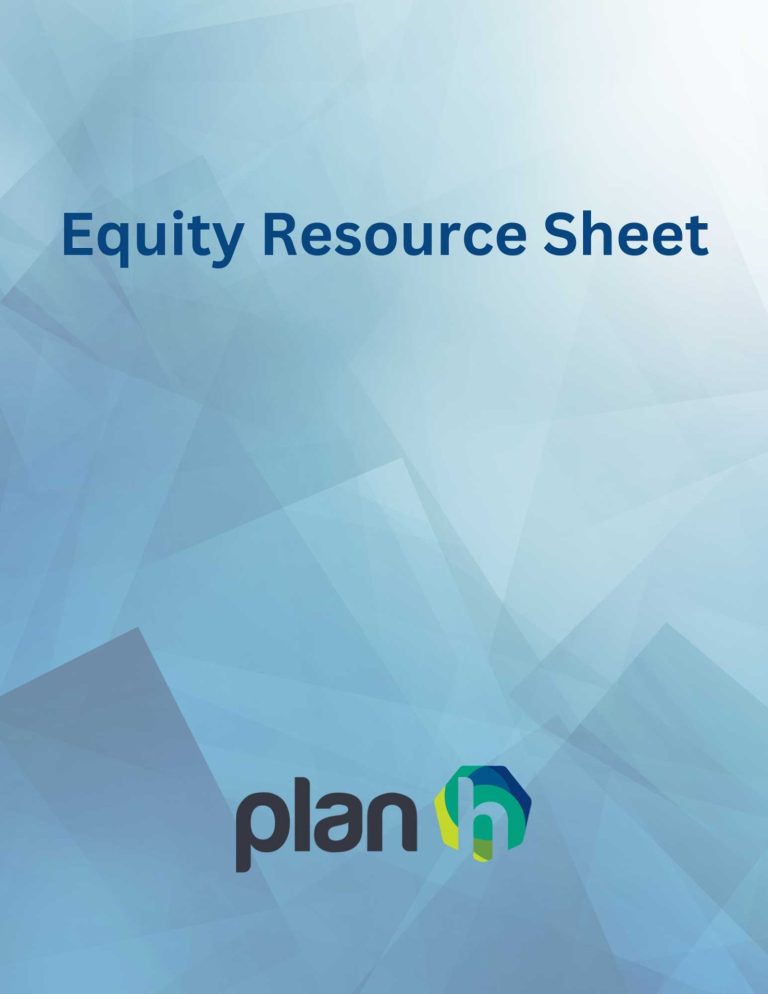 Equity Resource Sheet