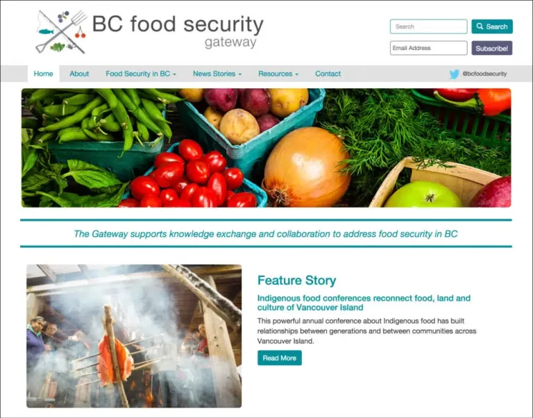 BC Food Security Gateway