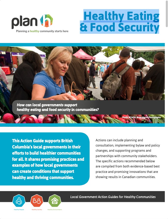Healthy Eating & Food Security