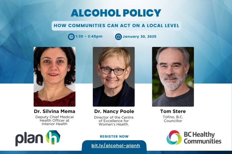 WEBINAR – Alcohol Policy: How communities can act on a local level