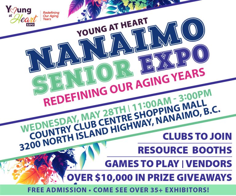 Join the Nanaimo Young at Heart Senior Expo 2025