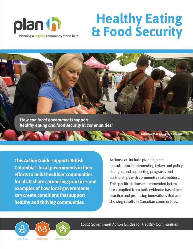 Cover image of Healthy Eating and Food Security Action Guide