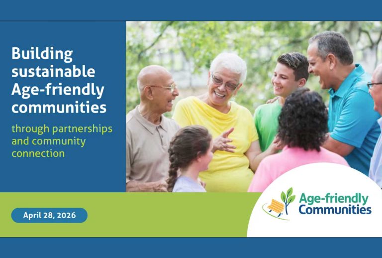 AFC WEBINAR VIDEO: Building resilient, age-friendly communities