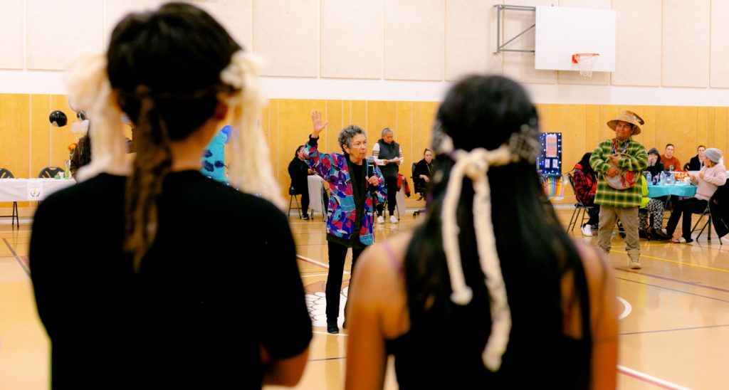 Chawathil First Nation dancers