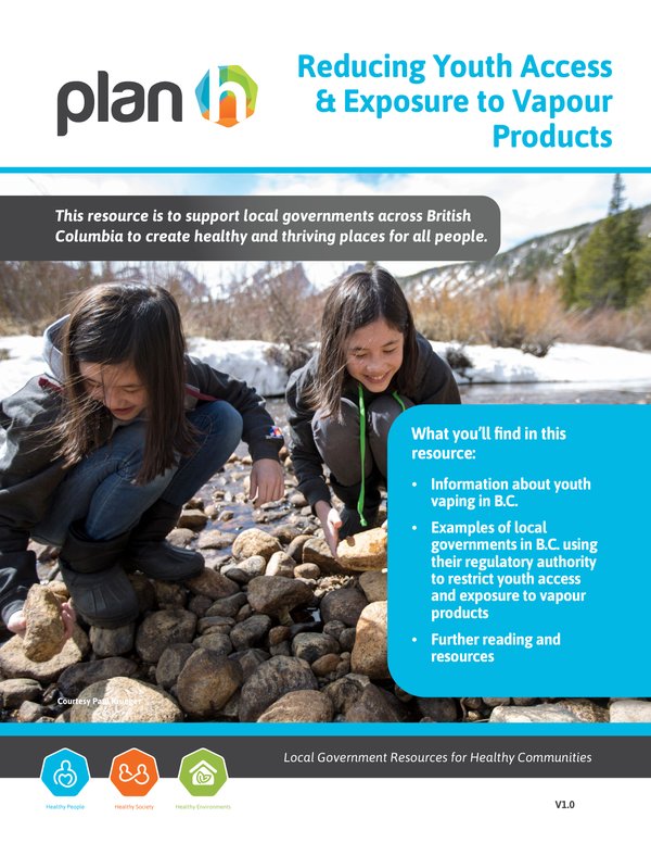 Reducing Youth Access & Exposure to Vapour Products