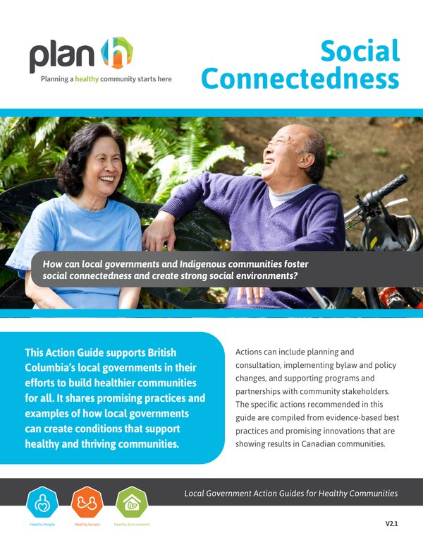 Social Connectedness & Community Wellness